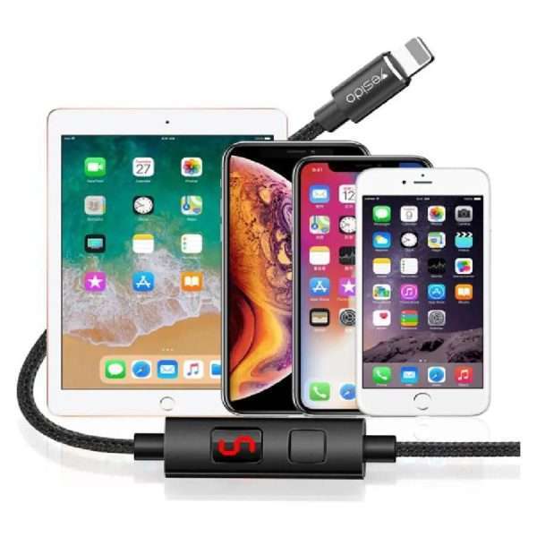 کابل تبدیل یسیدو Yesido Ca46 USB To Lightning Cable لوازم جانبی نوین | novin