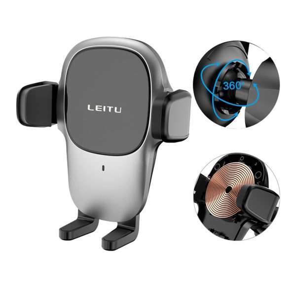 پایه نگهدارنده و شارژر بی سیم گوشی موبایل لیتو مدل LR-24