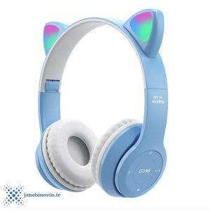 خرید هدفون طرح گوش گربه ای P47M CATear Wireless Headphone
