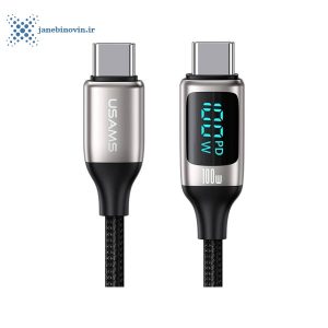 خرید کابل تبدیل USB-C به USB-C یوسمز مدل Sj546 طول 1.2 متر