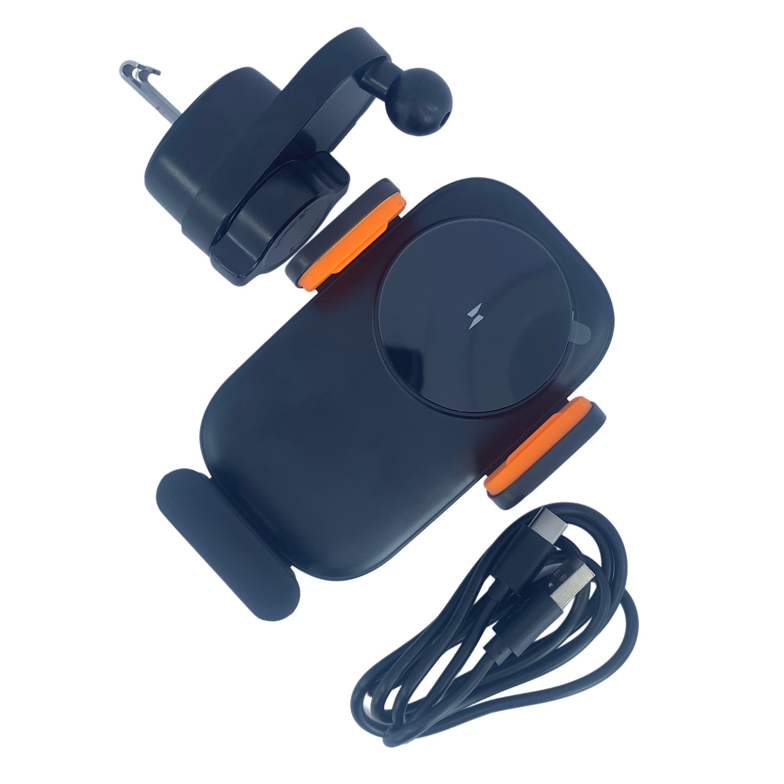 پایه نگهدارنده موبایل و شارژر بی‌سیم مدل JK-686